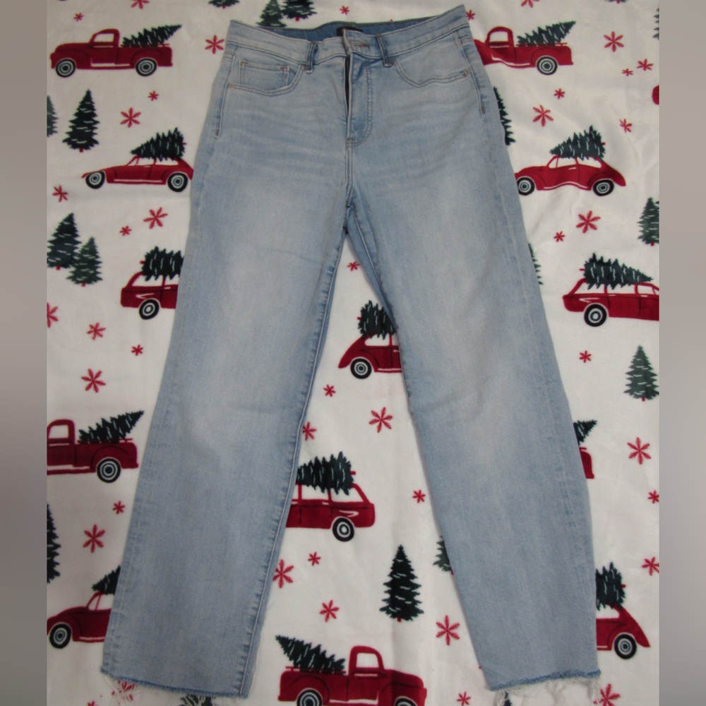 Express Straight Ankle Jean
